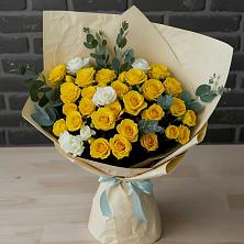 Букет цветов из:  Розы в Ключах Омской области