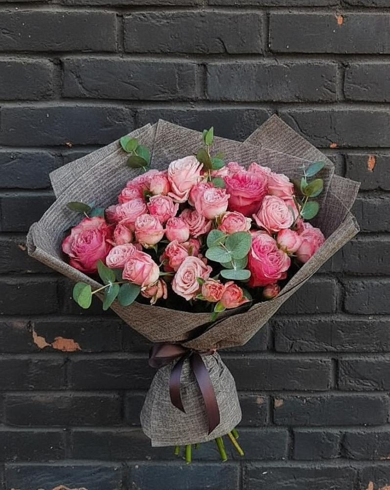 Букет цветов из: Розы в Ключах Омской области