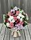 Букет цветов из: Альстромерии, Гвоздики, Розы и Хризантемы в Ключах Омской области