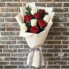 Букет цветов из:  Розы в Ключах Омской области