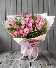 Букет Розовый кустик #REPLACE_PRED# Ключах Омской области