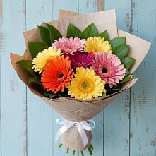 Букет цветов из:  Герберы в Ключах Омской области