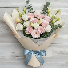 Букет цветов из:  Лизиантусы #REPLACE_PRED# Ключах Омской области