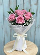 Букет цветов из:  Розы в Ключах Омской области