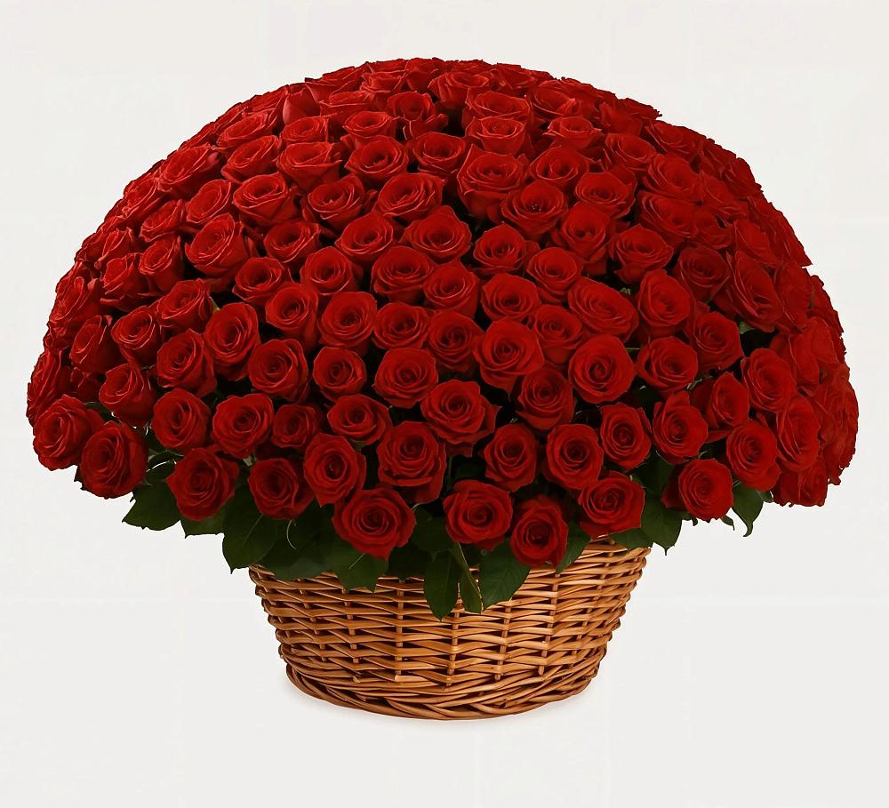 Премиум букет из: Розы в Ключах Омской области