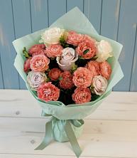 Букет цветов из:  Розы в Ключах Омской области