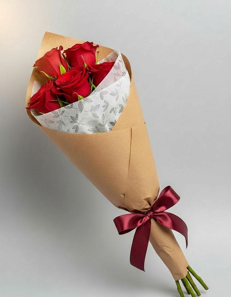 Букет цветов из: Розы в Ключах Омской области
