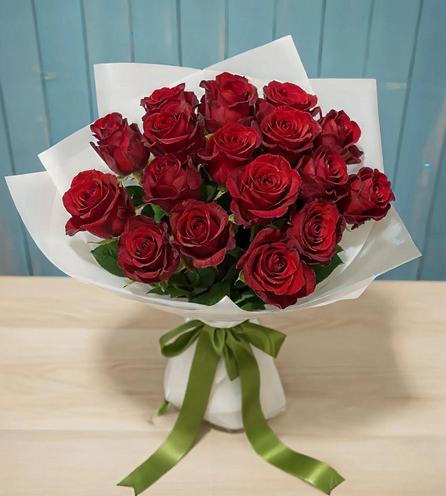 Букет Красные розы в Ключах Омской области