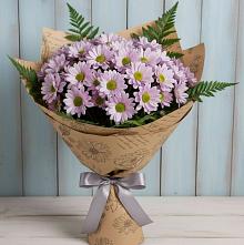Букет цветов из:  Хризантемы #REPLACE_PRED# Ключах Омской области
