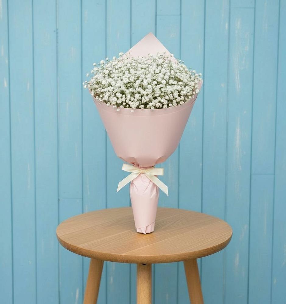 Букет цветов из: Гипсофила в Ключах Омской области