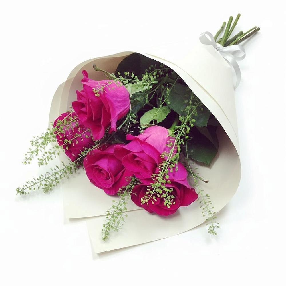 Букет цветов из: Розы в Ключах Омской области