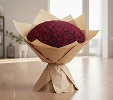 Букет 101 Красная роза в Ключах Омской области