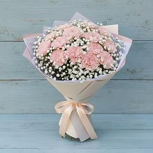 Букет цветов из:  Гвоздики в Ключах Омской области