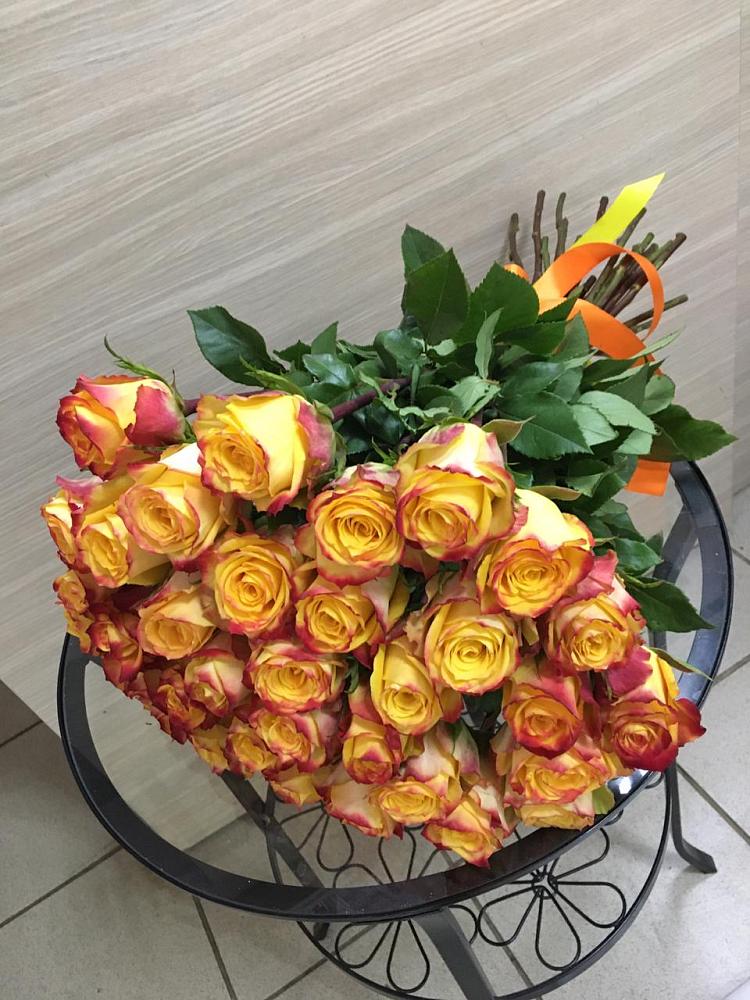 Букет Желтые розы в Ключах Омской области