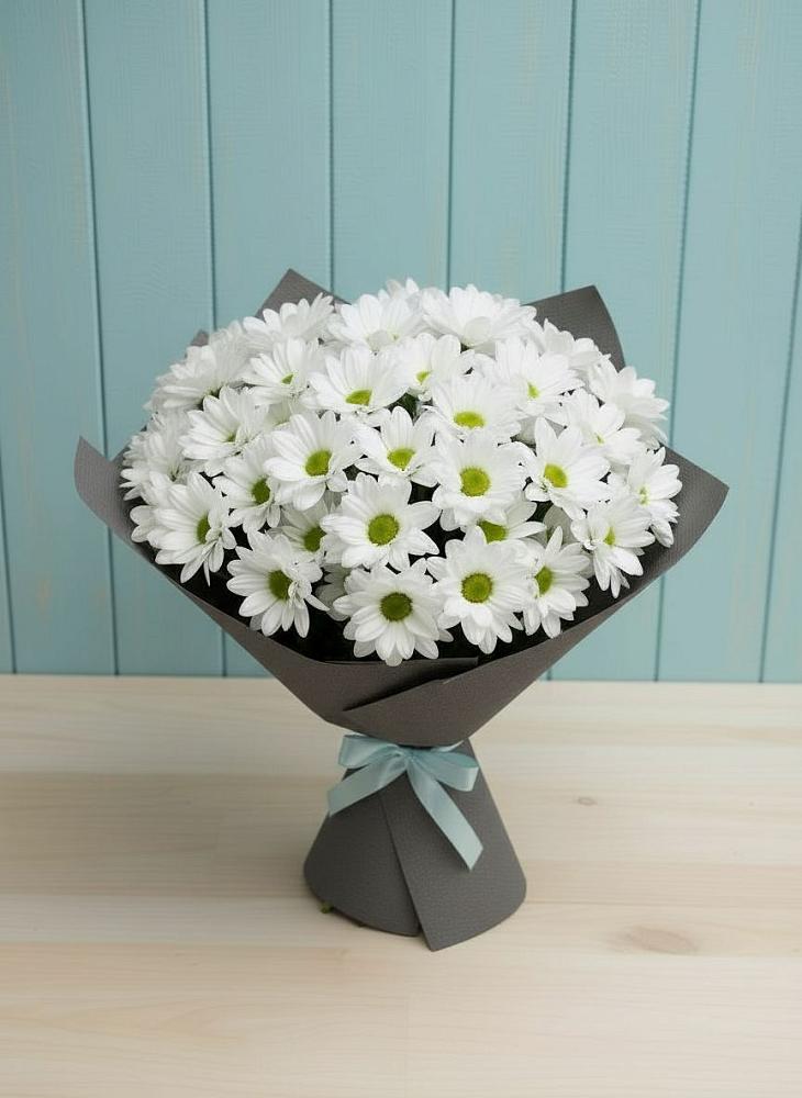 Букет цветов из: Хризантемы в Ключах Омской области