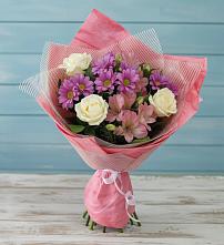 Букет цветов из:  Герберы в Ключах Омской области