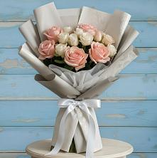 Букет цветов из:  Розы в Ключах Омской области