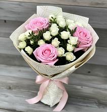 Букет цветов из:  Розы #REPLACE_PRED# Ключах Омской области