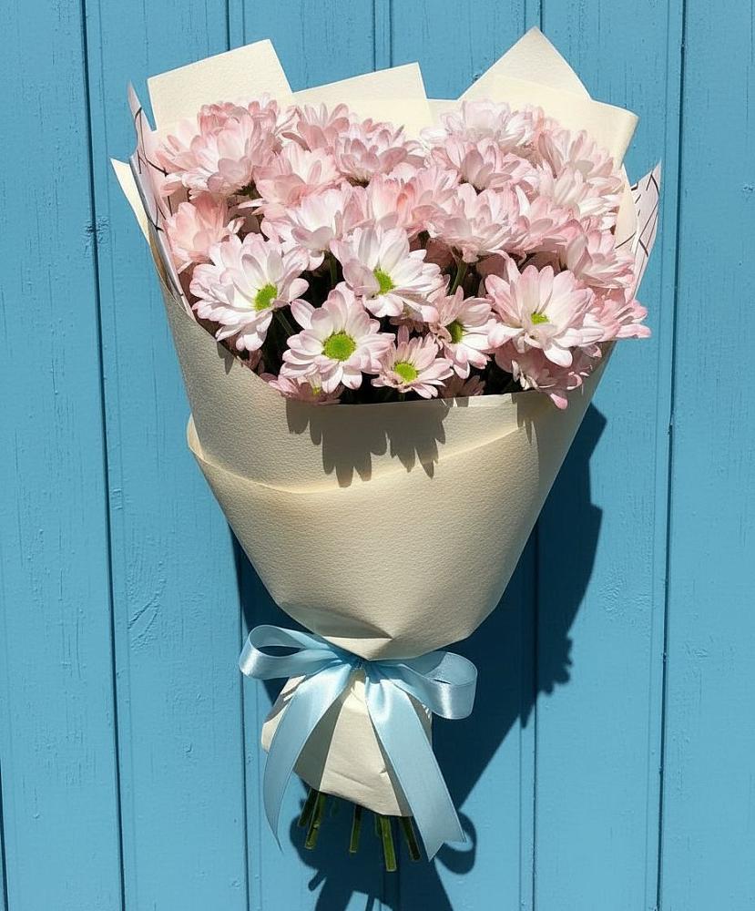 Букет цветов из: Хризантемы в Ключах Омской области