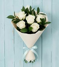 Букет цветов из:  Розы в Ключах Омской области