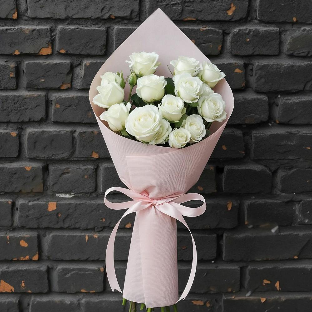 Букет цветов из: Розы в Ключах Омской области