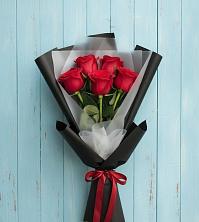 Букет цветов из:  Розы в Ключах Омской области