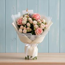 Букет цветов из:  Розы #REPLACE_PRED# Ключах Омской области
