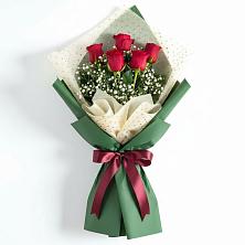 Букет цветов из:  Розы в Ключах Омской области