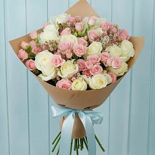 Букет цветов из:  Розы в Ключах Омской области